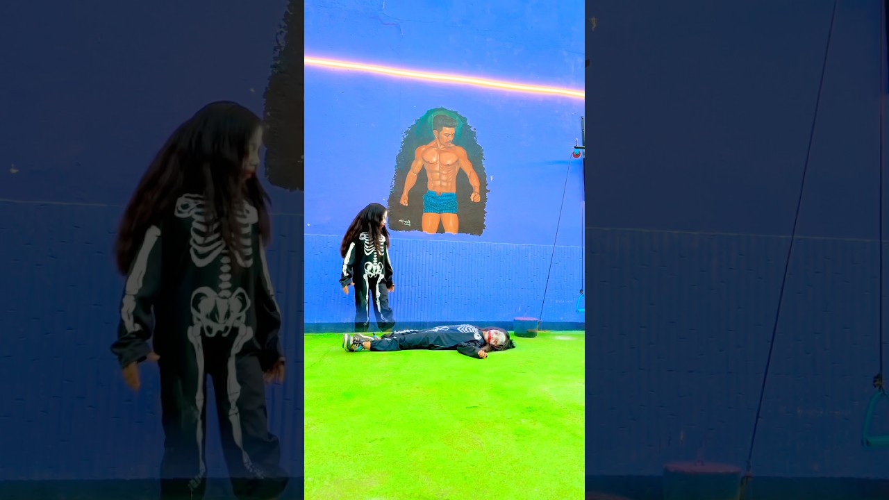 Sister￼ ka bhoot 👻💪🥹#funnyshorts #shortsvideo #viralvideo