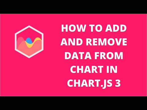 How to Add and Remove Data From Chart in Chart.js | Chartjs 3