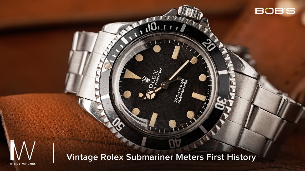 Vintage Rolex Submariner First History Inside Watches Watches - YouTube