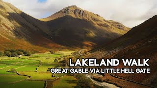LAKELAND WALK - Great Gable via Little Hell Gate