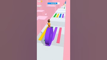 Layers Rolling Gameplay //Android 3D Game// layer rolling  // levels up #Shortsvideo