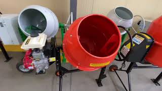 Mi̇ni̇ Mi̇xer Betoni̇yer Maki̇nalari Demonte 125 140 160 200 Litre