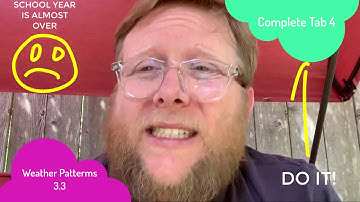 Weather Patterns 3.3 Walkthrough