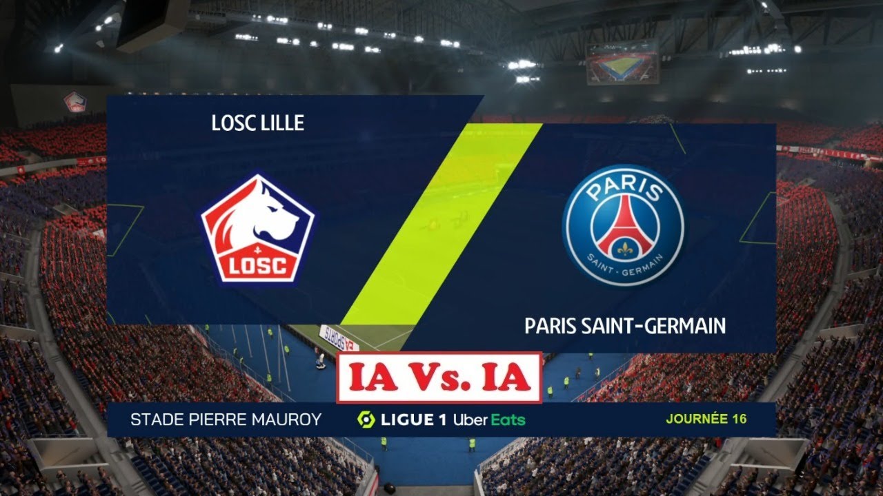 Lille Paris Saint Germain Fifa 21 Ligue 1 Uber Eats 21 16eme Journee Ia Vs Ia Youtube Lille Paris Saint Germain Fifa 21 Ligue 1 Uber Eats 21 16eme Journee Ia Vs Ia Youtube