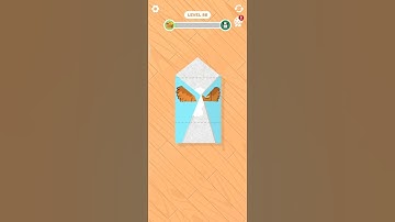 Paper fold gameplay video level-193 # yaretagaming #short