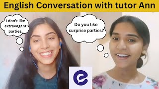 English Yaari conversation with tutor Ann || How to improve your pronunciation || @EnglishYaari