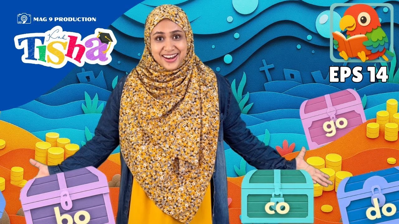 Eps.14: 2 - 6 Tahun Belajar Membaca - Kaedah Fonik Seronok Untuk Membaca | Kak Tisha