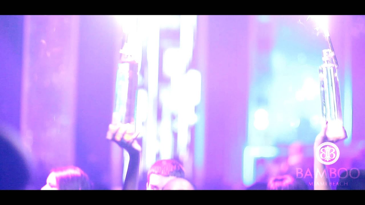 Diddy and Friends partying at Bamboo Miami