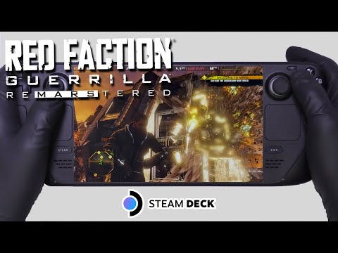 Red Faction Guerrilla ReMarstered | Steam Deck Gameplay | Steam OS