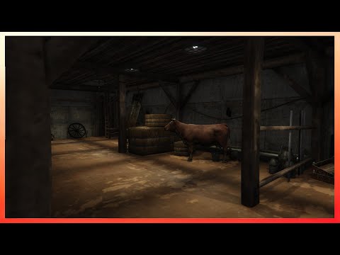 Miniature video: Animated Cow & bucket of milk