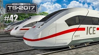 TRAIN SIMULATOR 2017 #42: Der neue ICE 4 der DB auf der Siemens-Strecke!