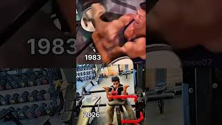 Old school era or modern Era 🏋️ #shots #edit #oldschool #fitness #gym #athlete