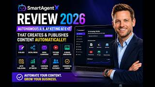 SmartAgentX Review 2026 – Is This The Best Autonomous AI Marketing Agent?
