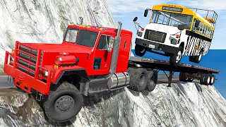 Cliff Drops #50 - BeamNG DRIVE | SmashChan