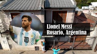 Lionel Messi's Childhood House at Rosario, Argentina | MAP MARKER