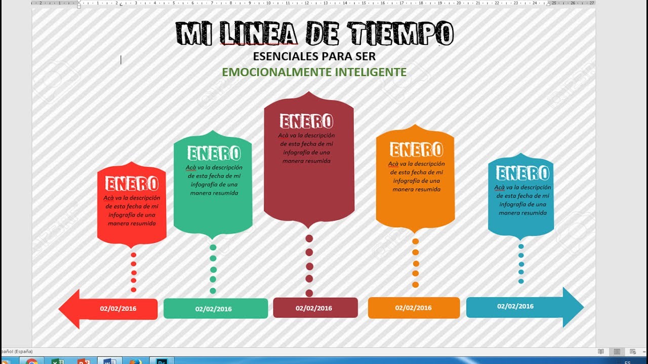 Como Elaborar Una Linea Del Tiempo Reverasite