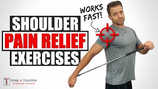 Shoulder Pain Relief Stretches And Exercises - WORKS FAST