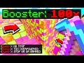 THE ADMINS GAVE ME A 100X ENCHANT BOOSTER | Minecraft Prison | OP Prisons Server #11