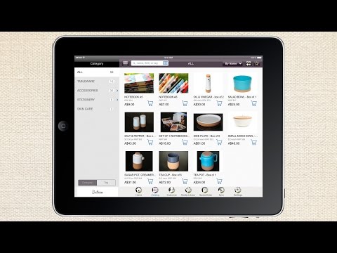Showcase Sales Catalog App | Order Taking, Media Library, Sales Catalog | iPad & Android Tablets - video from Logic Solutions