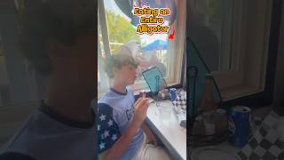 Eating an entire Alligator??? Is it good? #foryou #baseball