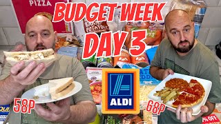 BUDGET WEEK DAY 3 - Sometimes keeping it SIMPLE IS BEST - Aldi - £1.00 Per Person, Per Day, Per Meal