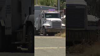 Residents in mobile home park packing up to leave