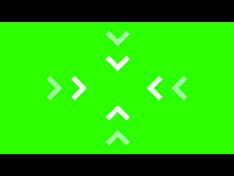 Animated Arrows #1 / Green Screen - Chroma Key