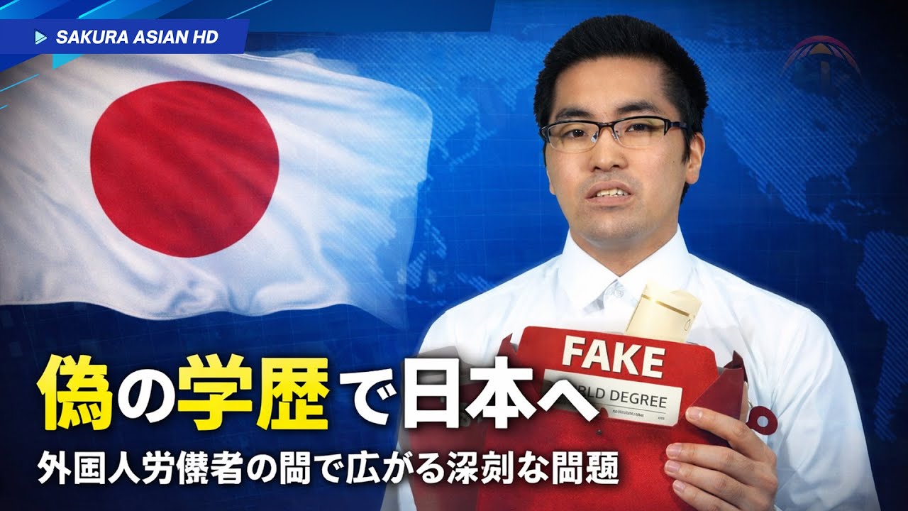 偽の学歴で日本へ ― 外国人労働者の間で広がる深刻な問題 | The Hidden Crisis Behind Foreign Workers in Japan, サクラ・アジアンHD