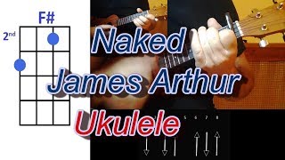 Video thumbnail of "Naked James Arthur Ukulele"