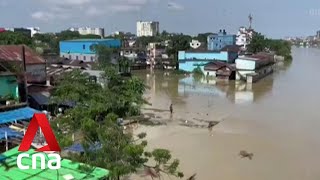 Fears of waterborne diseases rise in Bangladesh as floodwaters recede