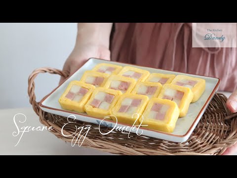 스팸 치즈 사각 계란말이 만들기 ✿ 단디의 부엌