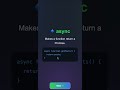 Async Await Explained ⚡ | JavaScript Promises Made Simple #react #api #asyncawait #promise #coding
