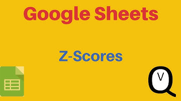 Google Sheets - Z-Score