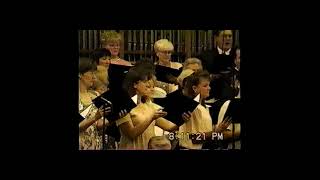Easter Cantata, recorded on Palm Sunday, April 1997.