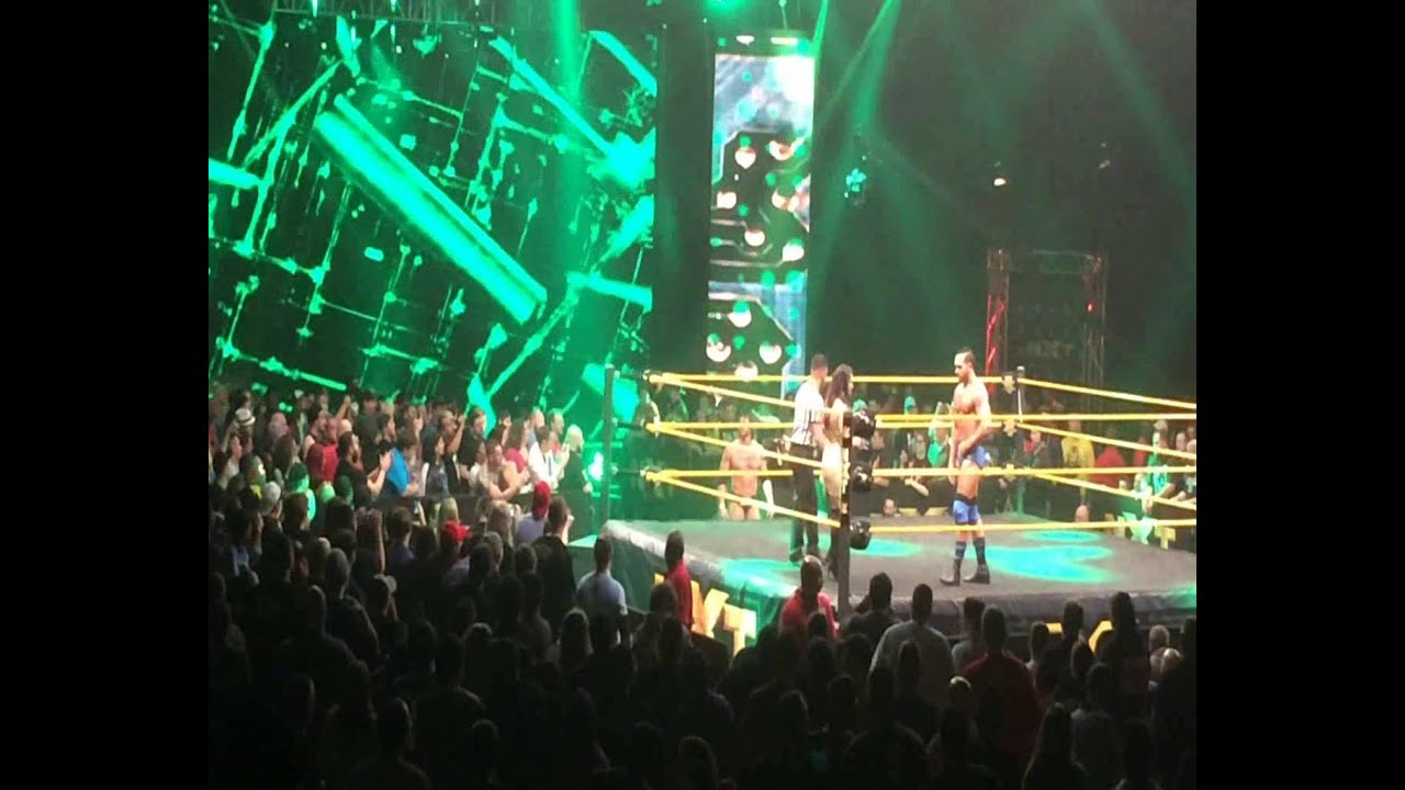 1/22/2016 WWE NXT TV Taping (Orlando, FL) - Alex Riley Entrance