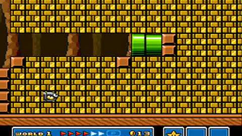 SMB3 for Super Mario All-Stars Custom Level #231 - World 0-2 (SMBDX - SMW HACK)