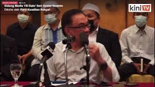LIVE: Sidang media Anwar Ibrahim mengenai kemasukan tokoh-tokoh agama dalam PKR