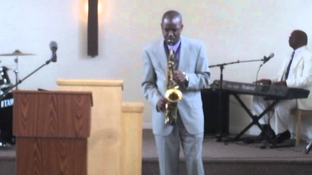 Elder Rone-Iff Carr Putting his heart into that Sax.