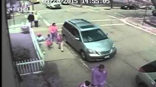 Fulton 3 20150420 1445 Student bumping into fence