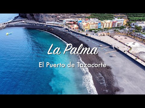 La Palma - Puerto de Tazacorte DJI drone - 2023 - 4K