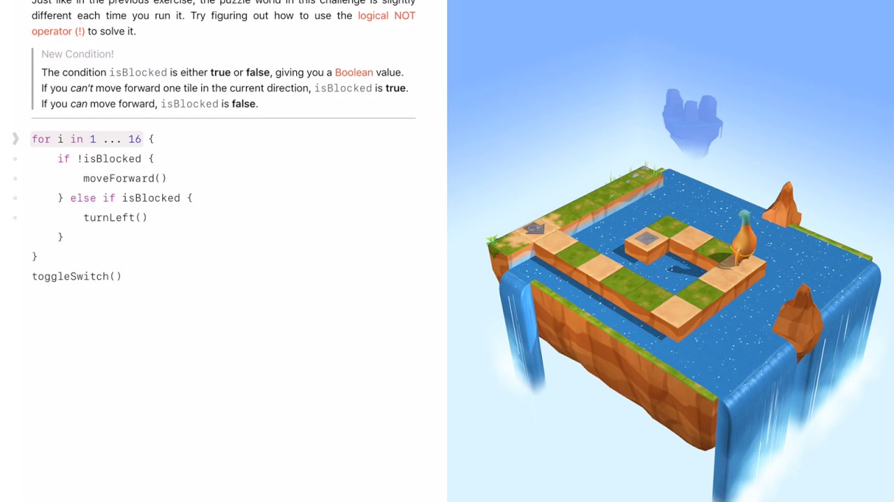 Logical Operators - Spiral of NOT