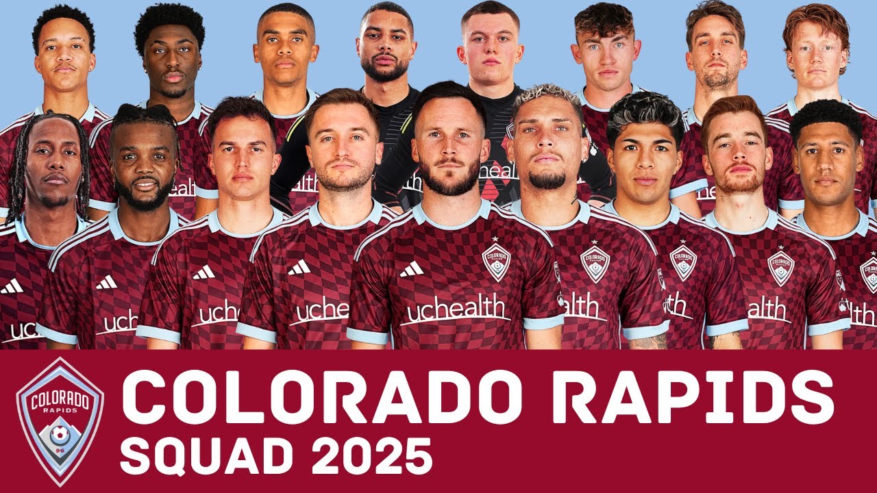 COLORADO RAPIDS Squad Season 2025 | Colorado Rapids | MLS 2025