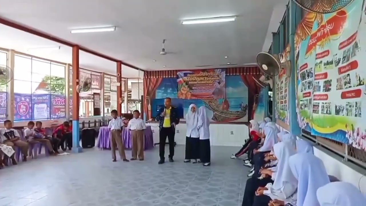 โครงการป้องกันแก้ไขปัญหายาเสพติดของตำบลท่าเรือ  อบต.ท่าเรือ ร่วมกับ โรงเรียนบ้านท่าเรือ