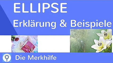 Wie erkennt man eine Ellipse?