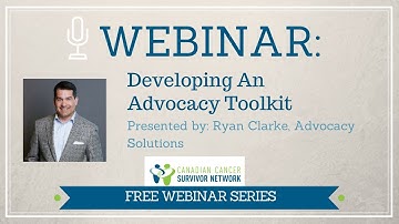 WEBINAR: Developing an Advocacy Toolkit
