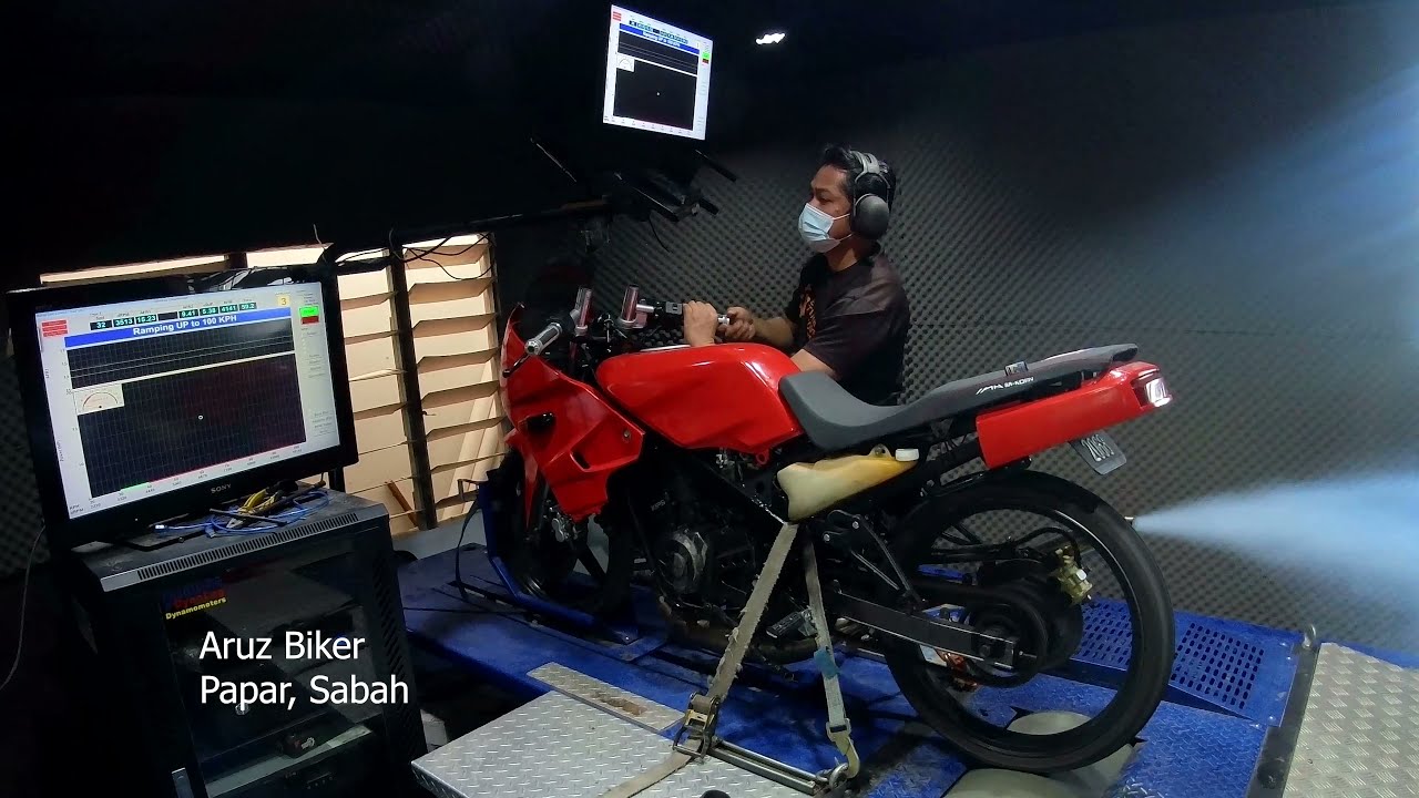 Kawasaki KR 150 Dyno Test