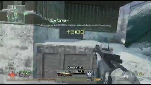 MY FIRST NUKE IN MW2