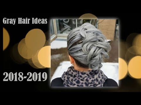 Gray Hair Color Ideas 2018 2019 Silver Grey Pastel Hair Colours Tutorial