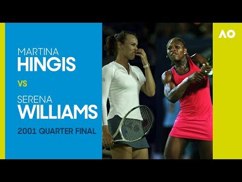 Martina Hingis v Serena Williams - Australian Open 2001 Quarter Final | AO Classics