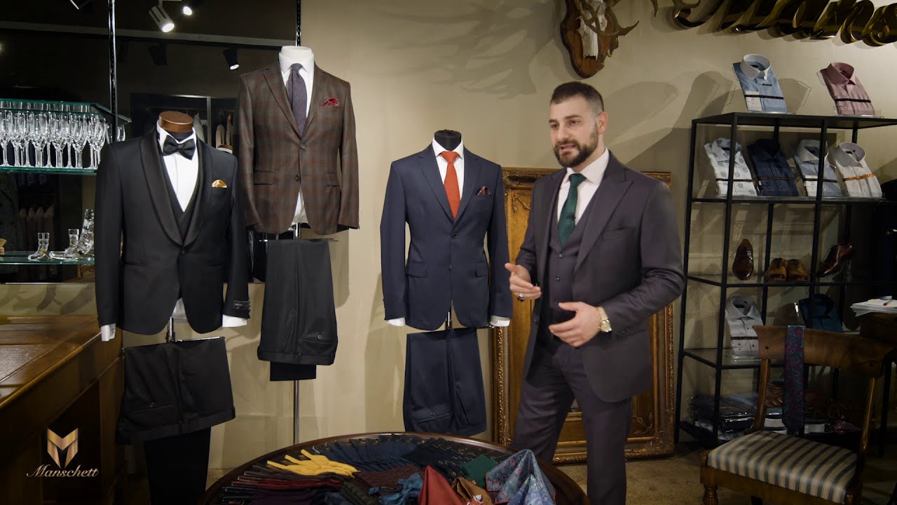 Manschett ja miesten juhlapukeutuminen: Istuvassa puvussa sulhanen näyttää tyrmäävän komealta